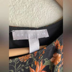 Chelsea 28 Puff Sleeve Satin Floral Dress NWT Size Small Photo 9