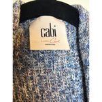 CAbi Sleeveless Size Small S Sweater Duster Cardigan 100% Cotton Long Lined Photo 3