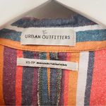 Urban Outfitters  Stripe Twill Button Through Shirt Sz XS Photo 3