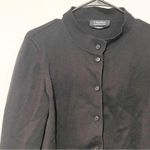 Max Mara ‘S  Size Large Wool Black Full Button Front Knit Cardigan Top Photo 1
