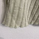 We The Free NWT  Womens Shirt Green Meant to Be Tee Ribbed Cropped Size Large Photo 6