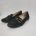 SOUL Naturalizer Lindsay Womens Shoes Size 9 Black Suede Leather Slip On Flats Photo 3