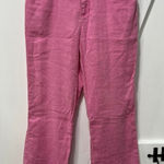 Ralph Lauren  Linen Pants 4 Pink Straight Leg Vintage Ballerina Barbie Coquette Photo 0