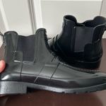 Hunter Women's Original Refined Penny Loafer Chelsea Rain Boots Size 8 Photo 3