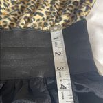 Freeway Apparel Freeway Leopard and Black Ruffle Dress. Size SMALL Photo 3