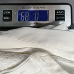 H&M  Perforated Cream Tunic Top Womens Large Party Business Career Quiet Luxury Photo 12