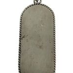 Oxidized Solid 800 Silver Egyptian Cartouche Isis Tut Nefertiti Cleopatra Ramses Photo 4