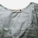 Revolve  Cloud Dancer Green and White Ruched Side Tank Top Photo 2