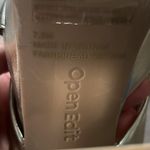 Open Edit  Kaia Knot Gold Platform Sandal 7.5 Women’s Metallic Chunky Heel Photo 5