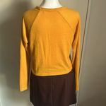 PacSun Women’s Cozy Cool Weather Knit Long Sleeve Crewneck Pullover Crop Shirt Photo 2