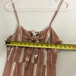 Forever 21  linen maxi dress with slit on the side size medium Photo 4