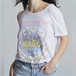Recycled Karma Recycle Karma KISS Graphic Cold Shoulder Tee Photo 2