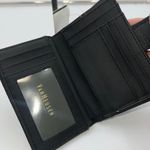 Van Heusen Black Genuine Leather Bifold Wallet Clutch Coin Purse Photo 3