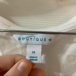 Boutique  + White Camera Print Short Sleeve Tee 1X Photo 1