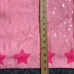 Mainstrip size large Western Nashville cowboy hat tunic top pink sequins flaw Silver Photo 3