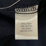 cj banks  Linen Navy Capris Photo 4
