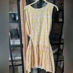 Red Dress Boutique Daisies cutout mini dress groovy gingham checkered flirty florals aaka drop hem Photo 5