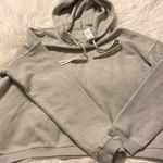 Aerie  Cropped Hoodie size S color light green Photo 5