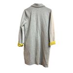 Carolina belle  Montreal Long Gray Duster Coatigan Gray Yellow Medium Photo 9