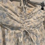 Storia  Cream Floral Off-Shoulder Blouse Photo 2