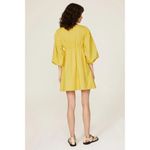 STAUD  Sophie Dress Yellow Womens Size XS Photo 4