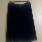 Charter Club Skirt Sz L Velour Velvet A-line Fit&Flare Closet Staple Office Photo 0