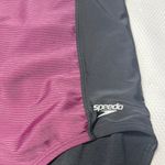Speedo  Purple and Black Swimsuit Photo 4