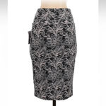 LuLaRoe  Dusty Rose Pink Black Floral Boho Print Cassie Pencil Skirt Size XS NWT Photo 1