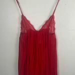 Victoria's Secret New Victoria’s Secret VERY SEXy Pleated babydoll red bow size medium Photo 2