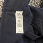 Athleta navy blue leggings size small mesh workout gym yoga Athleisure pants Photo 2