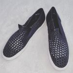 Steve Madden Steven by  Kalypso Black Caged Slip-on Sneakers Photo 1