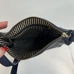 Kate Spade Lombard Street Cayli Crossbody Bag Navy Pebbled Leather Purse READ Photo 11