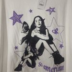 Olivia Rodrigo '' So American'' Women's XXL shirt White Photo 4