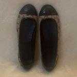 Coach Cecile Cap Toe Signature C Jacquard Ballet Flat Photo 2