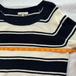 Madewell Size XS Stripes Bridgeview Pullover Sweater Knit Cotton Coastal Preppy Photo 4