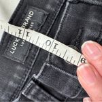Lucky Brand  Black Ava Mid Rise Skinny Ankle Jeans Women’s 29 Classic Denim Zip Photo 6