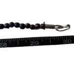 Vintage Cleopatra Purple Beaded Pendant Necklace & Circular Earrings Set Photo 14