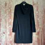 Tommy Hilfiger Navy Logo Sweatshirt Hoodie Dress Photo 7