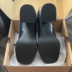 NWT Coutgo Women’s Navy Patented Leather Mary Jane Chunky Platform Size 8 Blue Photo 12