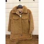 UGG  Women's Beige Fluff Teddy Bear Jacket Size‎ L NEW WITH TAGS Photo 3