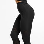 Better Bodies  Women's Waverly Mesh Tights in Black Size M Photo 1