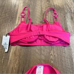 Wild Fable NWT Ring Detail Bikini Set - Shade & Shore™ Hot Pink Small 32B Photo 4
