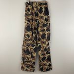 Columbia Vintage Y2K 90s Brown Tan Camo High Waisted Side Zip Pants Photo 7