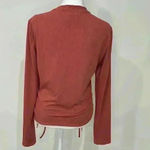 Listicle Ribbed Ruched Top Photo 1