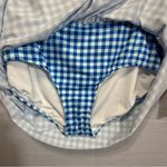 NEW Plus Size Draper James x Lands' End Blue Gingham Swim Skirt Size 18W Preppy Photo 5