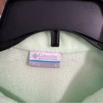 Columbia  Women's Fleece Jacket Mint Green Full Zip Long Sleeve Size Large EUC Photo 2