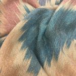 Coco Made Italy L Zigzag Ikat Print Maxi Dress Blue Size L Photo 7