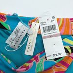 Trina Turk Poppy Banded Hipster Bikini Bottom Floral Blue Colorful 12 Photo 4