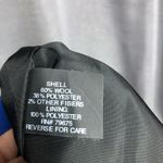 Anne Klein Ann Klein royal blue XXL double breasted lightly worn wool coat PTP 24 length 36 Photo 3