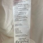 Pilcro Anthropologie  Embroidered Peasant Blouse White Pink Feminine Collared Photo 10